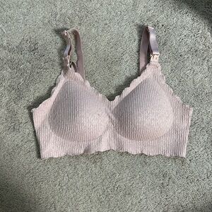 Tender Seasons Pink Lace Nursing Bra